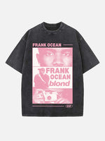 Frank Ocean Print Round Neck T-shirt