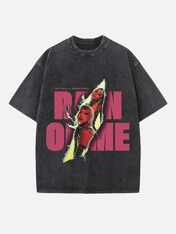 Ariana Grande Print Round Neck T-shirt