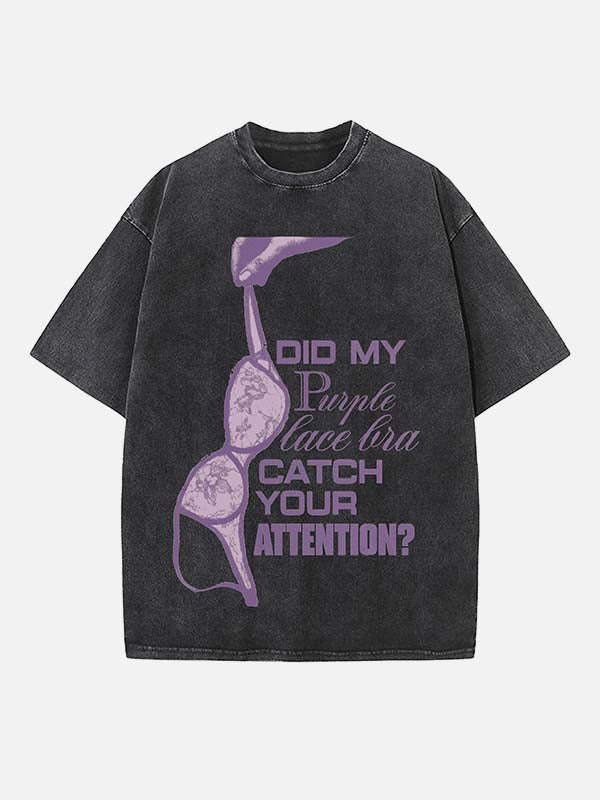 Tate McRae Print Round Neck T-shirt