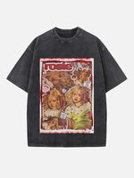 BLACKPINK Rosé Print Round Neck T-shirt