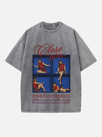 PinkPantheress Print Round Neck T-shirt