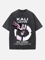 Kali Uchis Print Round Neck T-shirt
