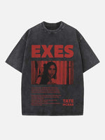 Tate McRae Print Round Neck T-shirt