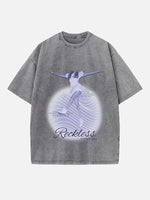 Madison Beer Print Round Neck T-shirt