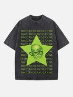 Charli xcx Print Round Neck T-shirt