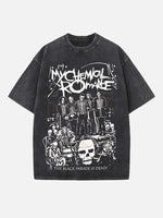 My Chemical Romance Print Round Neck T-shirt