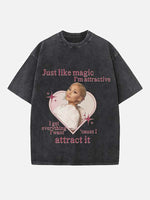 Ariana Grande Print Round Neck T-shirt
