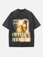 Ariana Grande Print Round Neck T-shirt