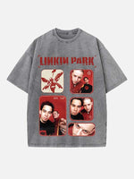 Linkin Park Print Round Neck T-shirt
