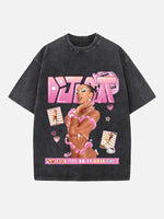 Doja Cat Print Round Neck T-shirt