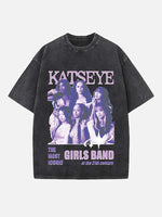 KATSEYE Print Round Neck T-shirt