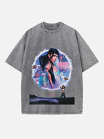 Katy Perry Print Round Neck T-shirt