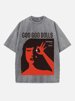 The Goo Goo Dolls Print Round Neck T-shirt