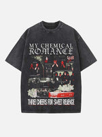 My Chemical Romance Print Round Neck T-shirt