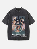 Ariana Grande Print Round Neck T-shirt