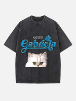 KATSEYE Print Round Neck T-shirt