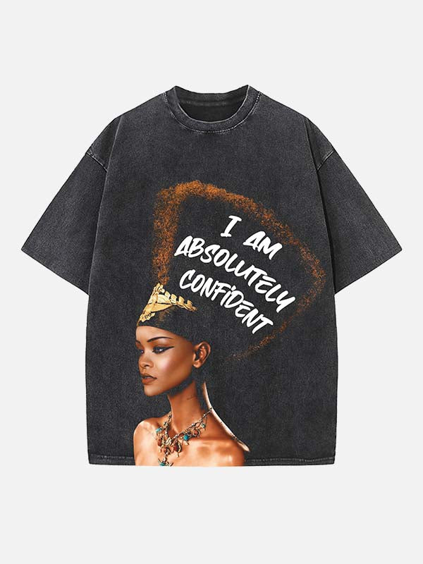 Rihanna Print Round Neck T-shirt