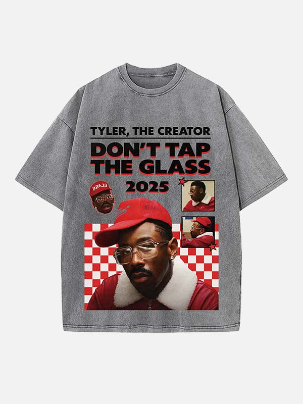 Tyler, The Creator Print Round Neck T-shirt