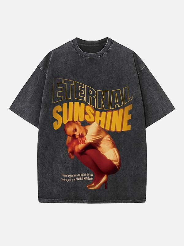 Ariana Grande Print Round Neck T-shirt