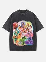 Taylor Swift Print Round Neck T-shirt