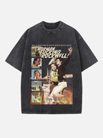 Lana Del Rey Print Round Neck T-shirt