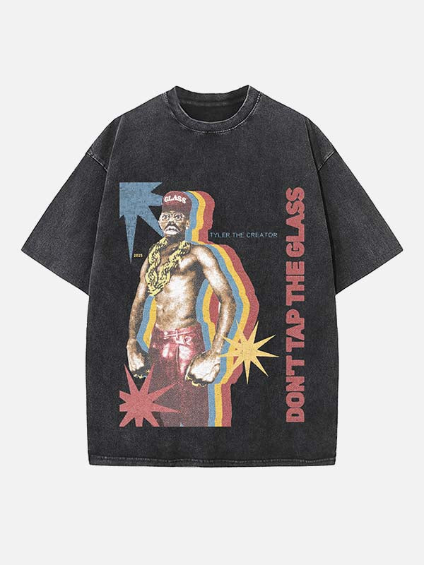 Tyler, The Creator Print Round Neck T-shirt