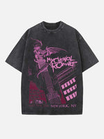 My Chemical Romance Print Round Neck T-shirt