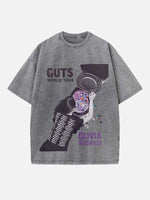 Olivia Rodrigo Print Round Neck T-shirt