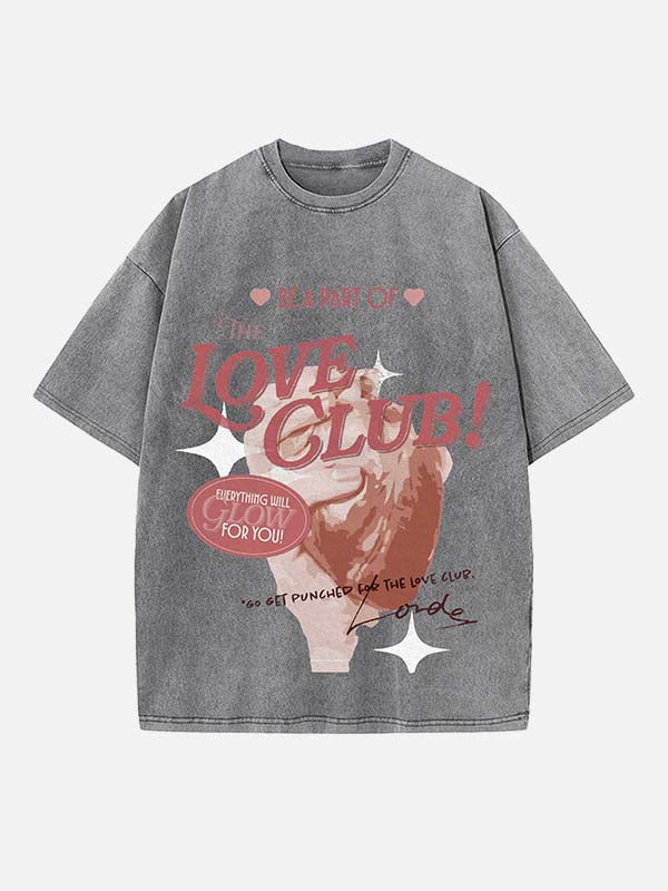 Lorde Print Round Neck T-shirt