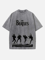 The Beatles Print Round Neck T-shirt