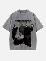 Linkin Park Print Round Neck T-shirt