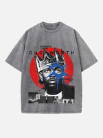 Kendrick Lamar Print Round Neck T-shirt