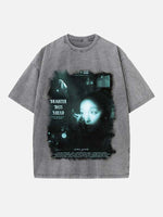 Ariana Grande Print Round Neck T-shirt