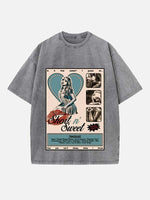 Sabrina Carpenter Print Round Neck T-shirt