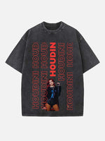 Dua Lipa Print Round Neck T-shirt