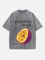 Drake Print Round Neck T-shirt