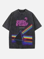 Pink Floyd Print Round Neck T-shirt