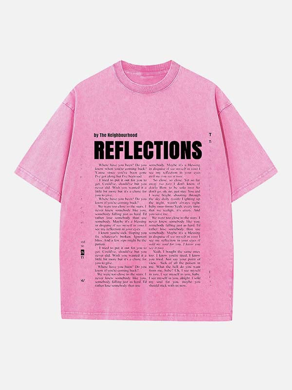 The Neighbourhood Print Round Neck T-shirt