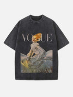 Ariana Grande Print Round Neck T-shirt