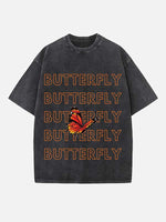 Demi Lovato Print Round Neck T-shirt