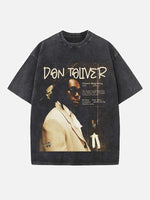 Don Toliver Print Round Neck T-shirt