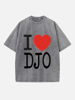 Djo Print Round Neck T-shirt
