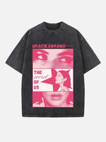 Gracie Abrams Print Round Neck T-shirt