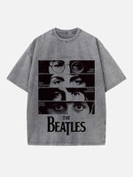 The Beatles Print Round Neck T-shirt