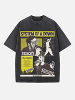 System of a Down Print Round Neck T-shirt