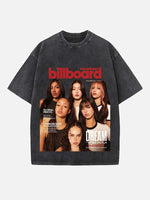 KATSEYE Print Round Neck T-shirt