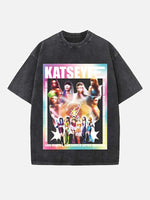 KATSEYE Print Round Neck T-shirt