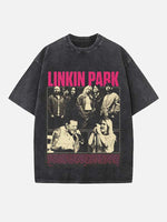 Linkin Park Print Round Neck T-shirt