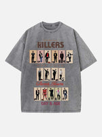 The Killers Print Round Neck T-shirt
