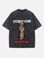 System of a Down Print Round Neck T-shirt